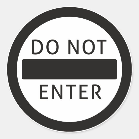 円のシールを入力しない ラウンドシール (正面)