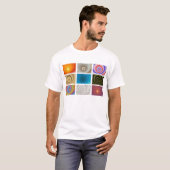 円のタブローTシャツ Tシャツ (正面フル)