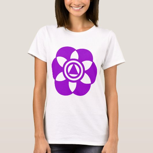 円のトリミング02 Tシャツ (正面)
