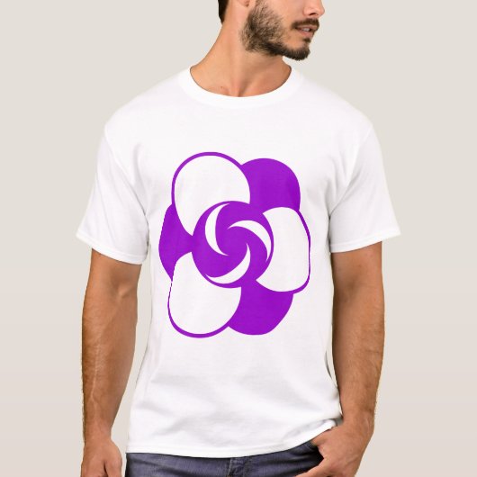 円のトリミング04 Tシャツ (正面)