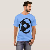 円のトリミング05 Tシャツ (正面フル)