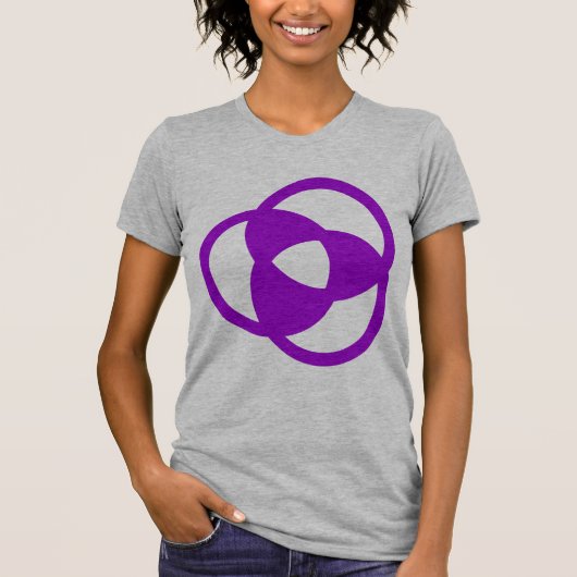 円のトリミング05 Tシャツ (正面)