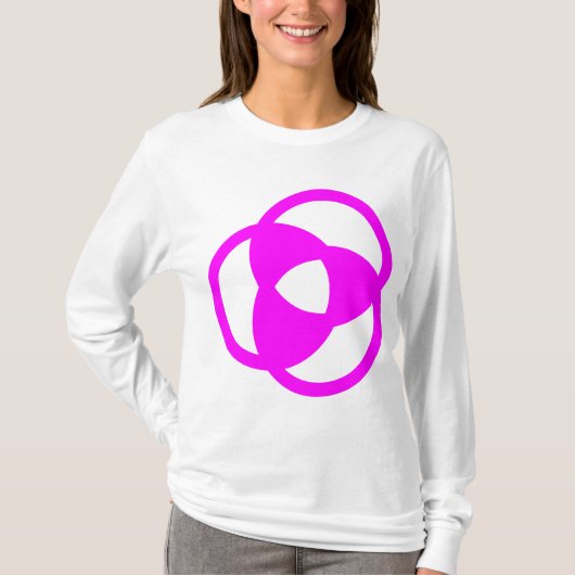 円のトリミング05 Tシャツ (正面)