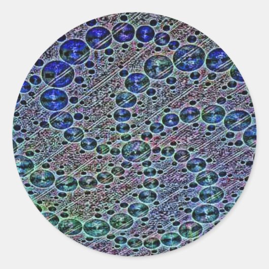 円のトリミング ラウンドシール (正面)