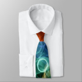 円のネオンライトのタイ ネクタイ (タイ)