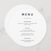 円のメ結婚ニュー メニュー (正面/裏面)