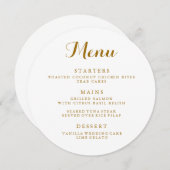 円のメ結婚ニュー メニュー (正面/裏面)