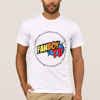 円のロゴのワイシャツ Tシャツ