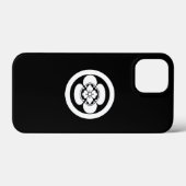 円の中の木工 Case-Mate iPhoneケース (裏面 (横))