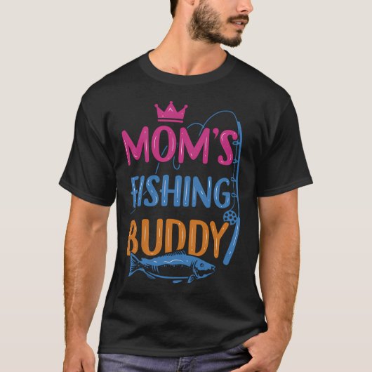 円の中の魚 Tシャツ (正面)
