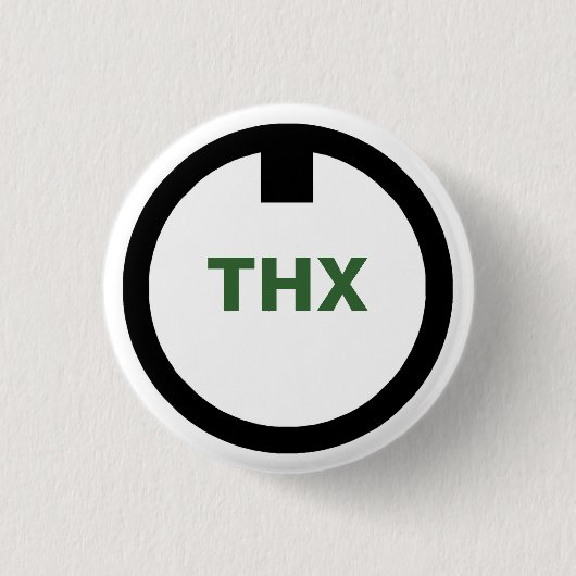 円の主ボタン 缶バッジ (正面)