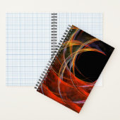円の分割抽象芸術アート ノートブック (内側)