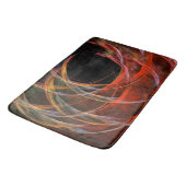 円の分割抽象芸術アート バスマット (アングル)