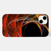 円の分割抽象芸術アート Case-Mate iPhoneケース (裏面 (横))