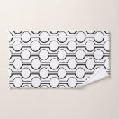 円の分割 バスタオルセット (ハンドタオル)