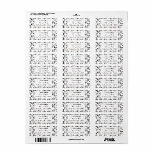 円の分割 ラベル (フルシート)