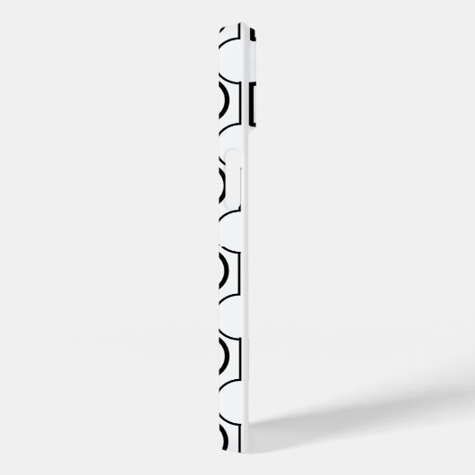 円の分割 Case-Mate iPhoneケース (裏面 / 右)