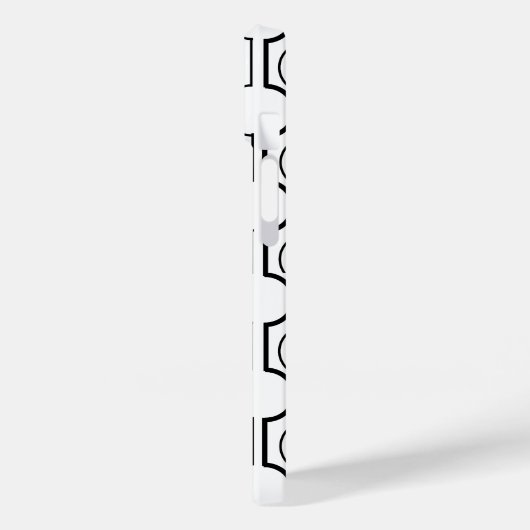 円の分割 Case-Mate iPhoneケース (裏面 / 左)