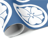 円の剣が付いている木製スイバ ラッピングペーパー (ロールコーナー)