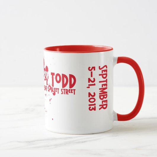 円の劇場SWEENEYのマグ マグカップ (右)