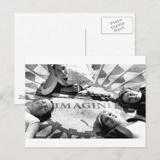 円の想像子 ポストカード (正面/裏面)