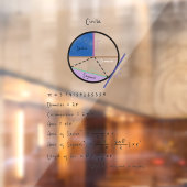 円の数式参照のジオメトリ(黒) ウィンドウサイン (シート2)