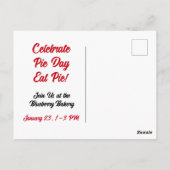 円の日のはがきを友だちに知らせる ポストカード (裏面)