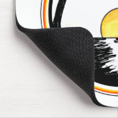 円の日没 マウスパッド (コーナー)