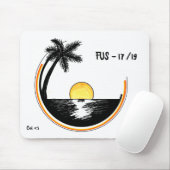 円の日没 マウスパッド (マウス)