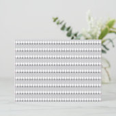 円の模様のある白い背景 プログラム (スタンド正面)