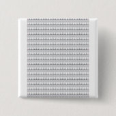 円の模様のある白い背景 缶バッジ (正面)