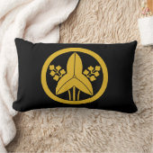 円の矢印（立） ランバークッション (ブランケット)