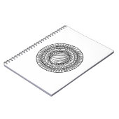 円の種族の落書き ノートブック (左側)