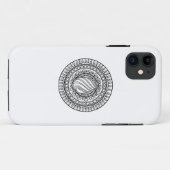 円の種族の落書き Case-Mate iPhoneケース (裏面(横))