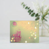 円の空の下のSailship ポストカード (スタンド正面)