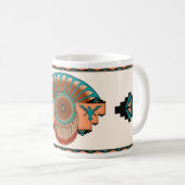 円の羽 コーヒーマグカップ (正面右)