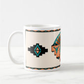 円の羽 コーヒーマグカップ (左)