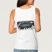 円の足(色) -タンク Tシャツ (裏面)