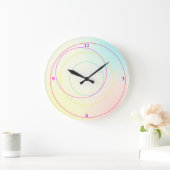 円の輪 ラージ壁時計 (ホーム)