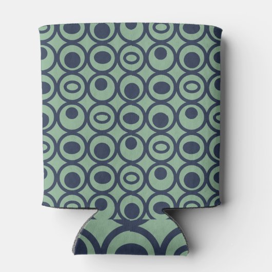 円の青い円 缶クーラー (裏面)