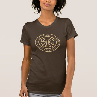 円のIchthys (セピア色) Tシャツ
