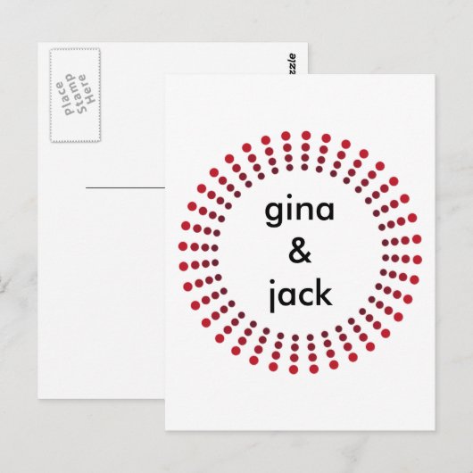 円はがき ポストカード (正面/裏面)