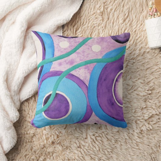 円はパターンを抽出します クッション (ブランケット)