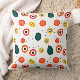 円よくはしゃぐ形(ドット) クッション