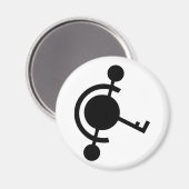 円を切り抜き2 マグネット (正面/裏面)