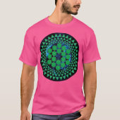 円を切り抜き Tシャツ (正面)