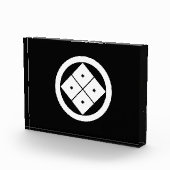 円を描いた四方眼 フォトブロック (右)