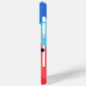 円を描いた明るい色の背景 Case-Mate iPhoneケース (裏面 / 左)