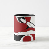 円を描いた瞑想 マグカップ (中央)