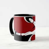 円を描いた瞑想 マグカップ (正面左)